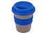 Стакан с силиконовой крышкой Cafe, синий