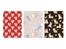 Обложка для паспорта базовая с возможностью полноцветной УФ-печати, софт-тач