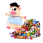 №3 МЯГКАЯ ИГРУШКА ПИРАТ СЕВЕРНЫХ МОРЕЙ 700 грамм новогодний подарок премиальный, Премиальный 700г