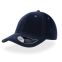 Бейсболка бархатная G.O.A.T. 6 клиньев, пластиковая застежка, темно-синий