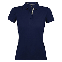 Рубашка поло женская Portland Women 200 темно-синяя