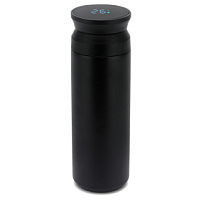 Термос Robins с дисплеем и инфьюзером, Черный