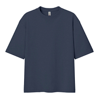 Футболка унисекс оверсайз LIBRA 220, темно-синий