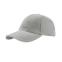 Бейсболка LIBERTY SANDWICH, 6 клиньев, сэндвич, металлическая застежка, светло-серый, белый