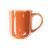 Кружка PERLA, оранжевый, белый