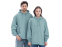 Худи оверсайз Alpha.01 унисекс, пыльный бирюзовый