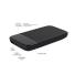 Внешний аккумулятор Bplanner Power 3 ST, софт-тач, 10000 mAh (Черный)