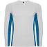 Спортивная футболка SHANGHAI L/S мужская, Белый/Королевский синий