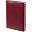 Ежедневник Termini, недатированный, темно-красный