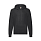 Толстовка без начеса LIGHTWEIGHT HOODED SWEAT 240, черный