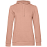 Толстовка с капюшоном женская Hoodie, бежевая (nude)