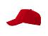 Бейсболка Eris унисекс, красный