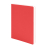 Ежедневник недатированный TONY, А5, красный, кремовый блок в клетку, красный