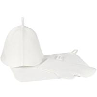 Набор для бани «Парилка», ver.2, белый