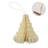 Christmas paper tree hanger, бежевый