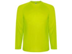 Футболка Montecarlo  мужская с длинным рукавом, неоновый желтый