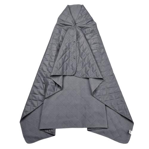 Плед PONCHO, Тёмно-серый