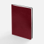 Ежедневник Nebraska Flex, недатированный, бордовый с серебристым