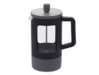 Френч-пресс Double Tone, черный-серый