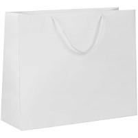 Пакет бумажный с ламинацией Lami Tote L, белый Пакет бумажный с ламинацией Lami Tote L, белый