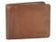 Портмоне BUGATTI Domus, с RFID защитой, коньячный цвет, натуральная воловья кожа, 12х1,5х9,2 с