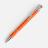 Ручка шариковая Keskus Soft Touch, оранжевая