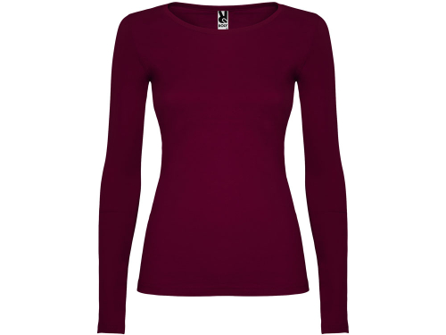 Футболка с длинным рукавом Extreme женская, гранатовый
