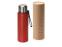 Вакуумный термос Story c покрытием powder, тубус, красный