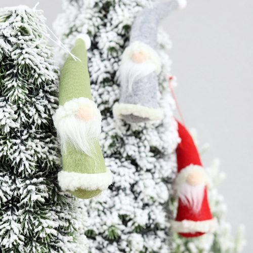 Новогоднее украшение рождественский гном Гехайм (1шт), Зеленый
