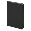 Ежедневник недатированный Anderson, А5,  черный, белый блок, черный