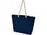 Florida пляжная эко-сумка из переработанного материала, сертифицированного по стандарту GRS, плотностью 270 г/м² 18L - Темно - синий