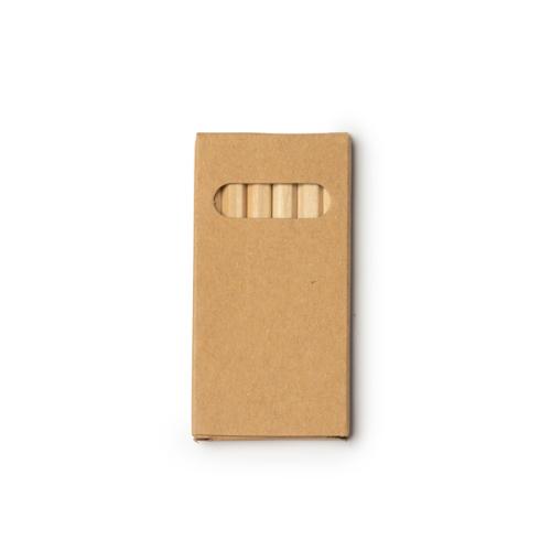 Набор AMAZONIA из 6 карандашей в коробке  , Бежевый