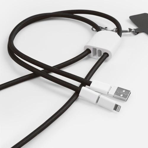 Кабель-ланьярд energyFlex Pro, черный