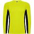 Спортивная футболка SHANGHAI L/S мужская, Флуоресцентный желтый/Черный