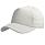 Бейсболка VALLEY, 5 клиньев, металлическая застежка, белый