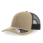 Бейсболка BRYCE, 6 клиньев, пластиковая застежка, переработанный полиэстер, хаки