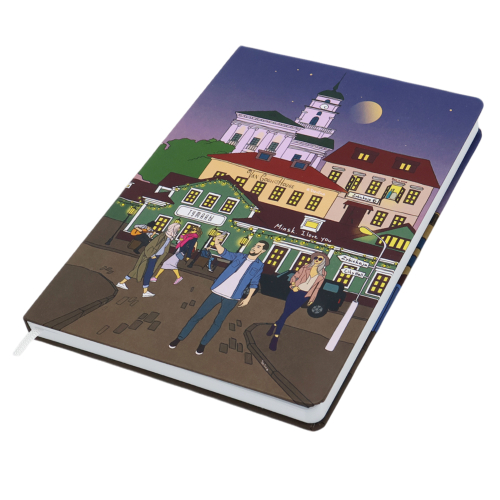 Записная книжка A5 Dziuna Зыбицкая в линейку 15, Зыбицкая