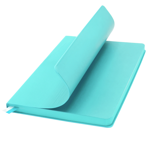 Ежедневник A5 недатированный Gabby в мягком переплёте, Бирюзовый