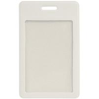 Чехол для пропуска Devon, белый Чехол для пропуска Devon, белый