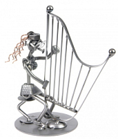 Чарующие звуки арфы Фигурки из металла HINZ &amp; KUNST, Серебро