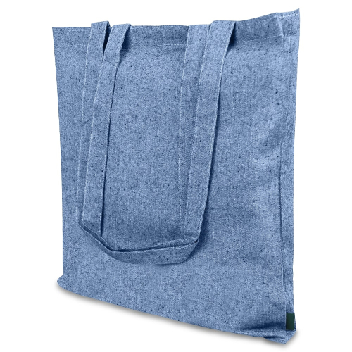 Сумка для покупок Caravan Recycled Melange 140 г/м², Синий