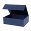 Подарочная коробка-трансформер средняя, синяя
