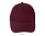Бейсболка LONG BEACH, Бордовый