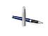 Ручка роллер Waterman Hemisphere Entry Point Stainless Steel with Blue Lacquer в подарочной упаковке
