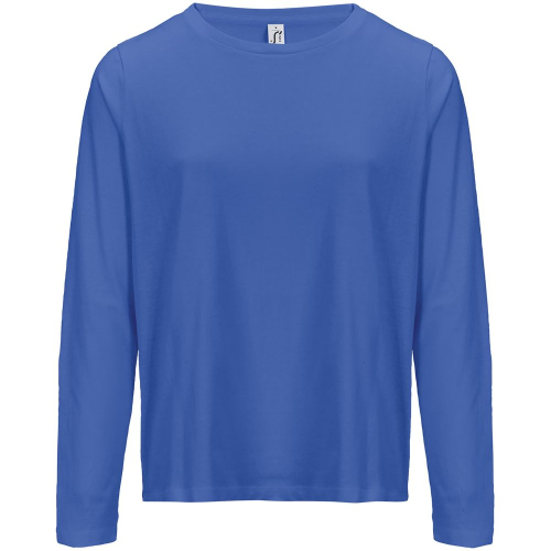 Футболка с длинным рукавом женская Monarch Women, ярко-синяя