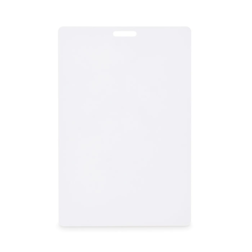 Бейдж для ланьярда, белый