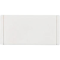 Лейбл из ПВХ Dzeta, S, белый