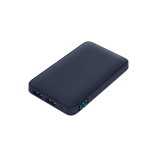 Внешний аккумулятор с подсветкой Анкор (Ancor) 5000 mAh, синий
