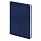 Ежедневник недатированный Duncan, формат А5,  в линейку, темно-синий