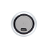 Портативная mini Bluetooth-колонка Sound Burger "Ellipse" серебро, серебристый